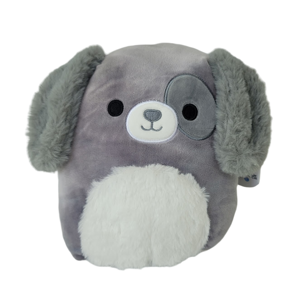 Squishmallows Gustavus the Gray Dog 8" Stuffed Plush