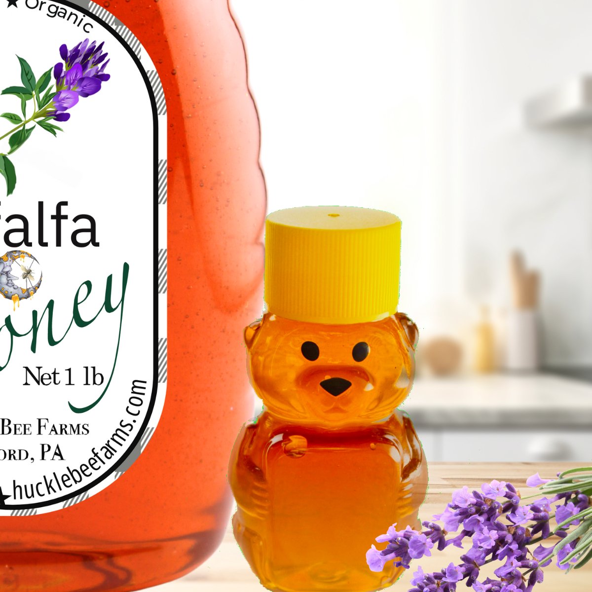 100% Pure Raw Alfalfa Honey