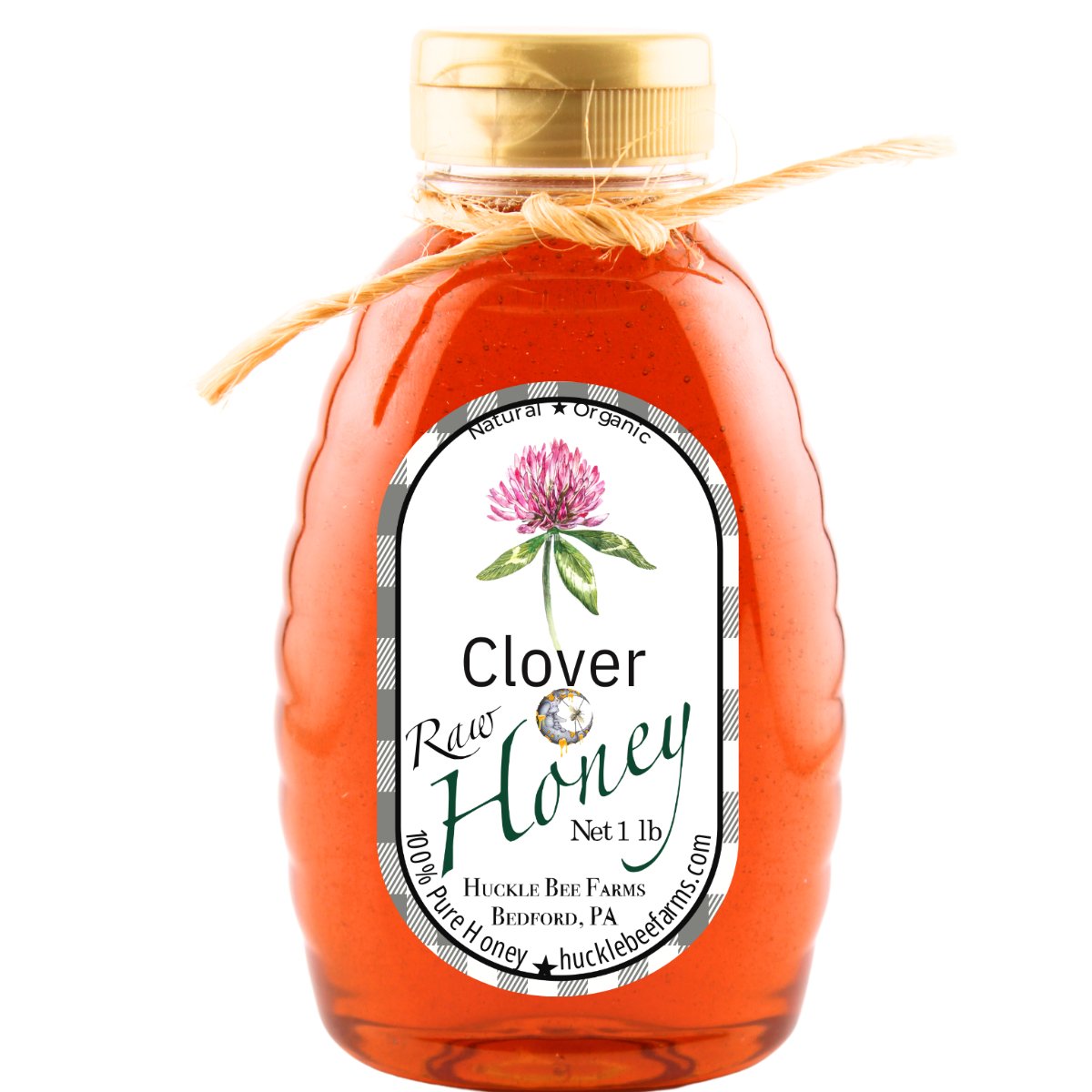 100% Pure Raw Clover Honey