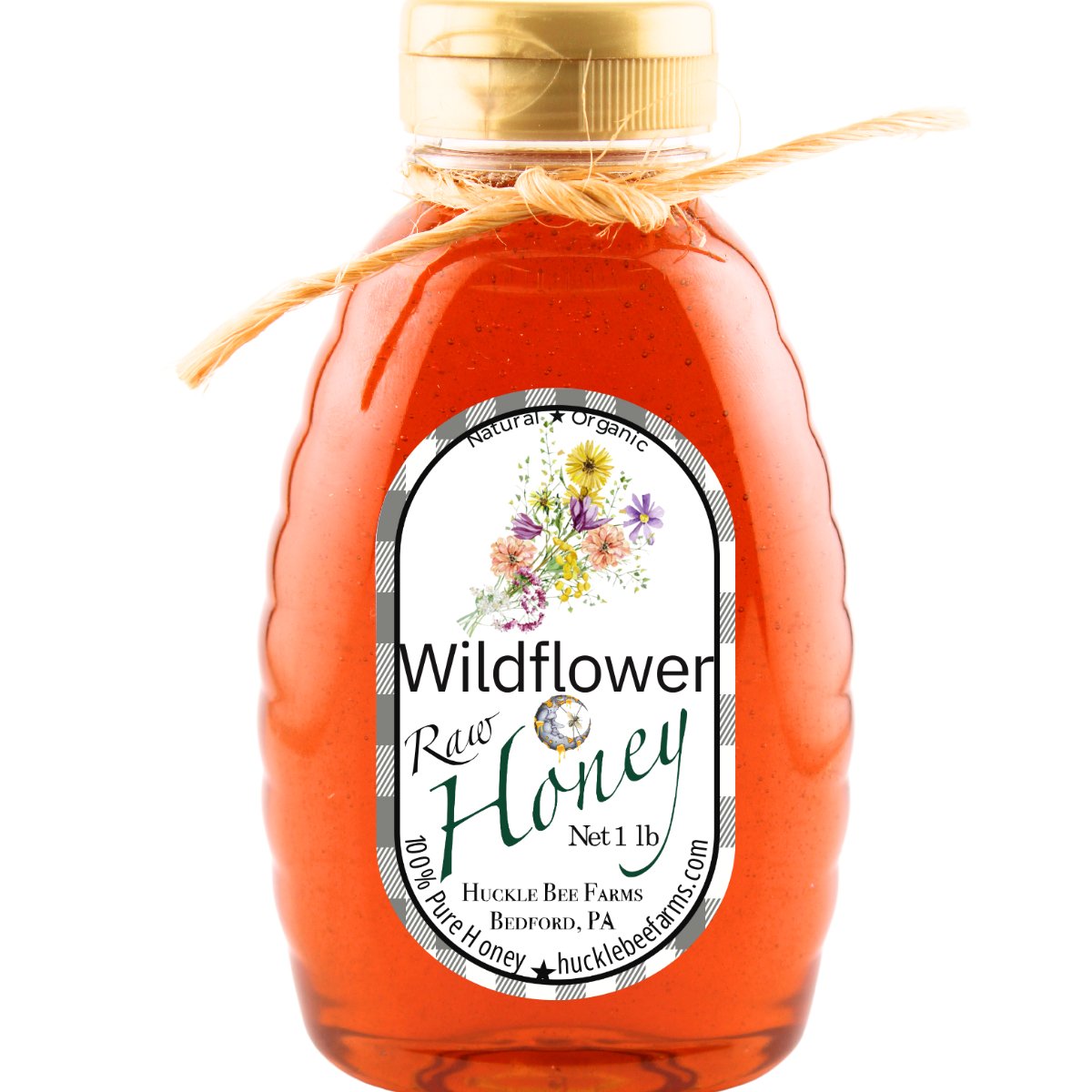 100% Pure Raw Wildflower Honey