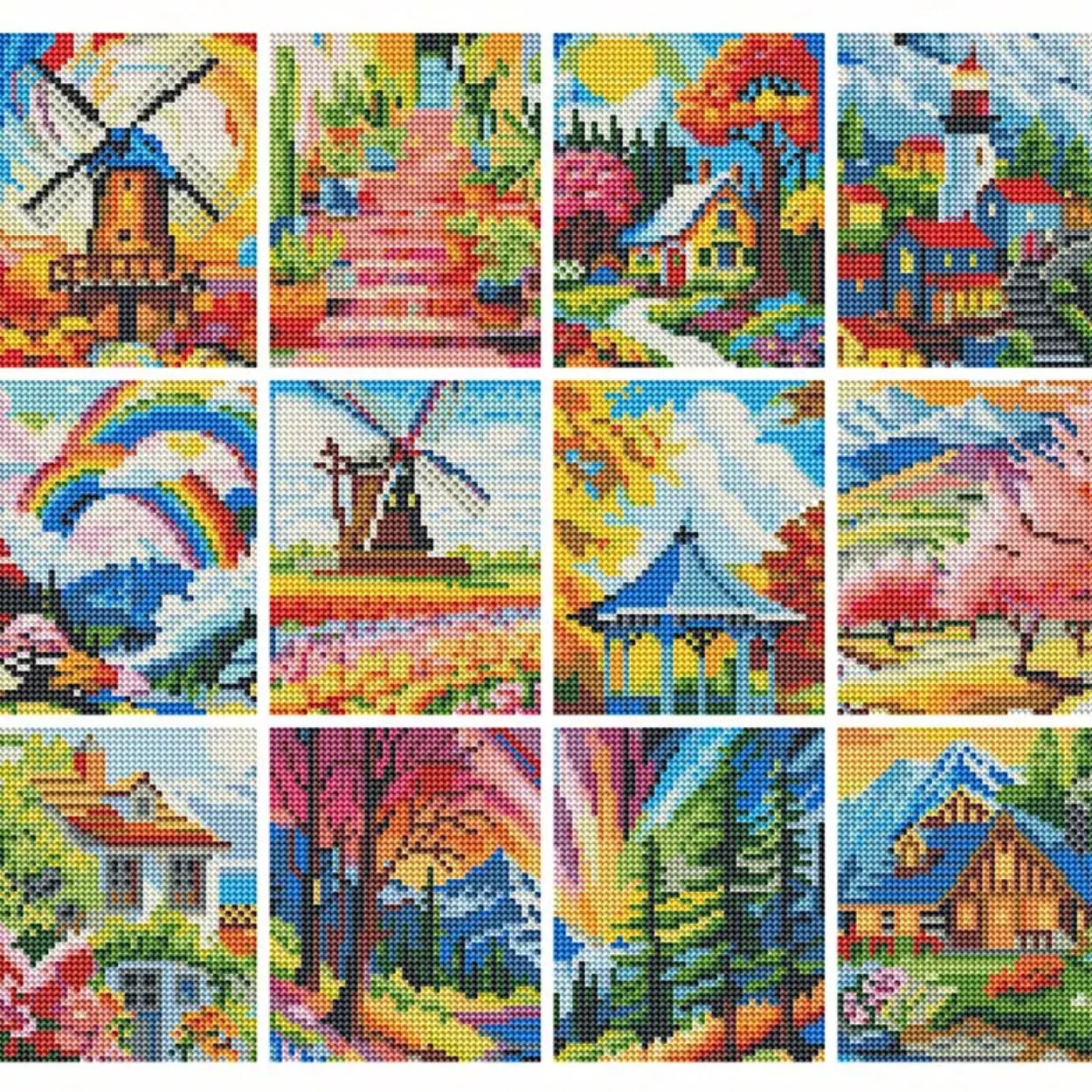 Scenery Mini Diamond Painting Kits