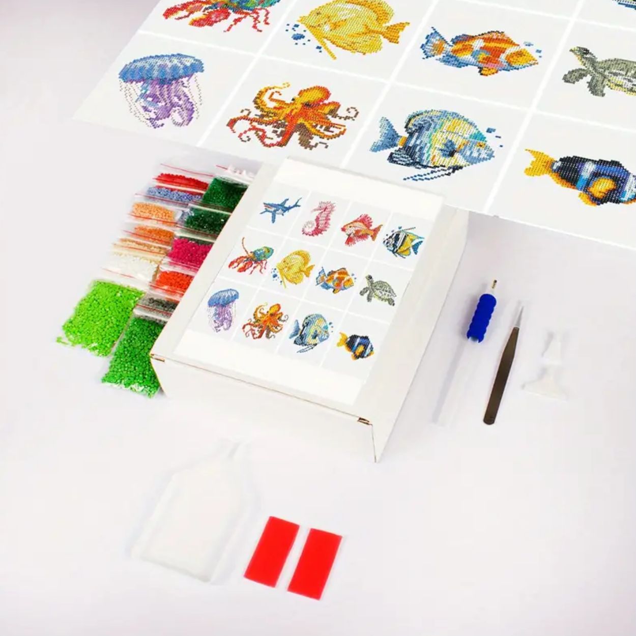 Sea Life Mini Diamond Painting Kits