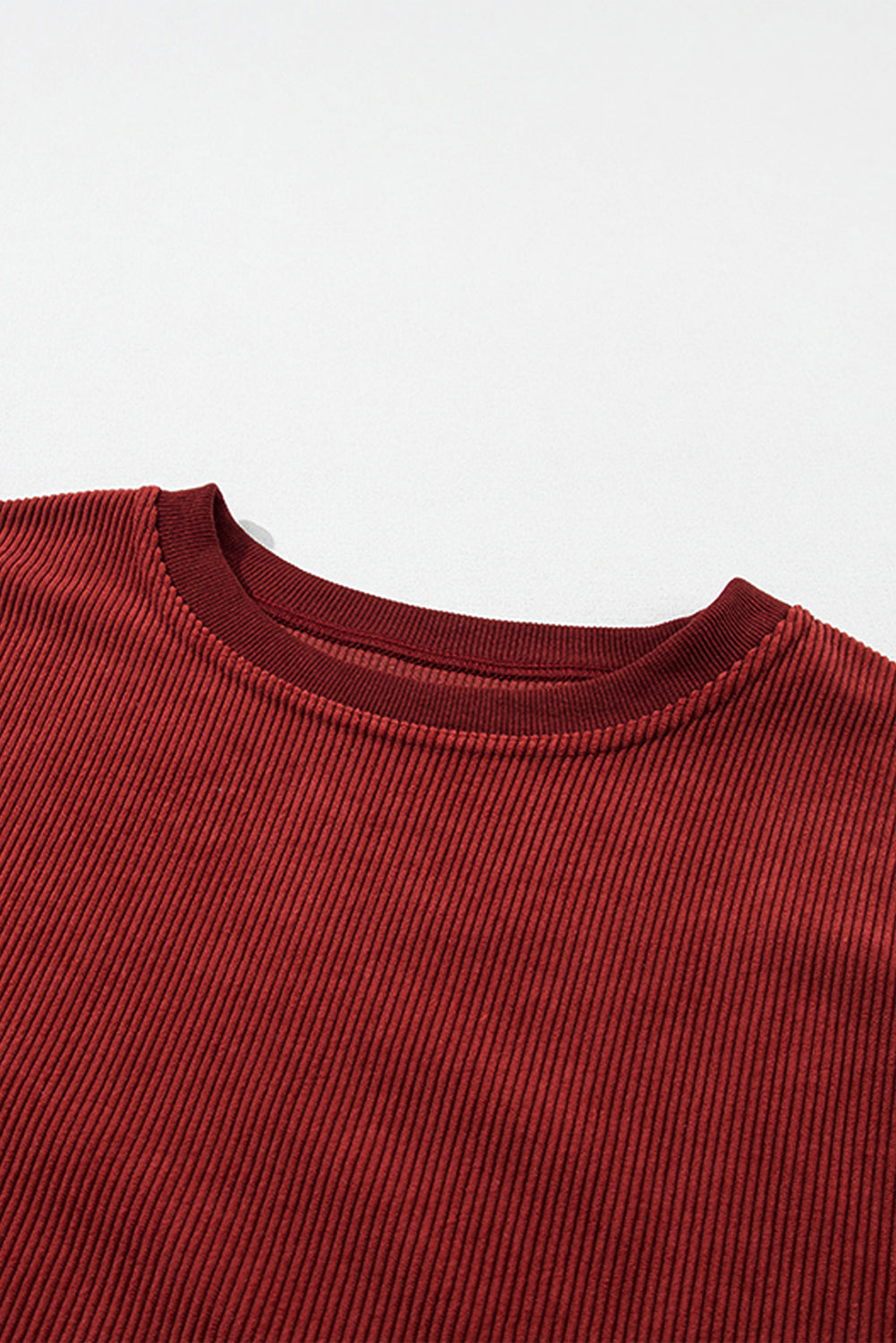 Original Corded Crewneck in Brick