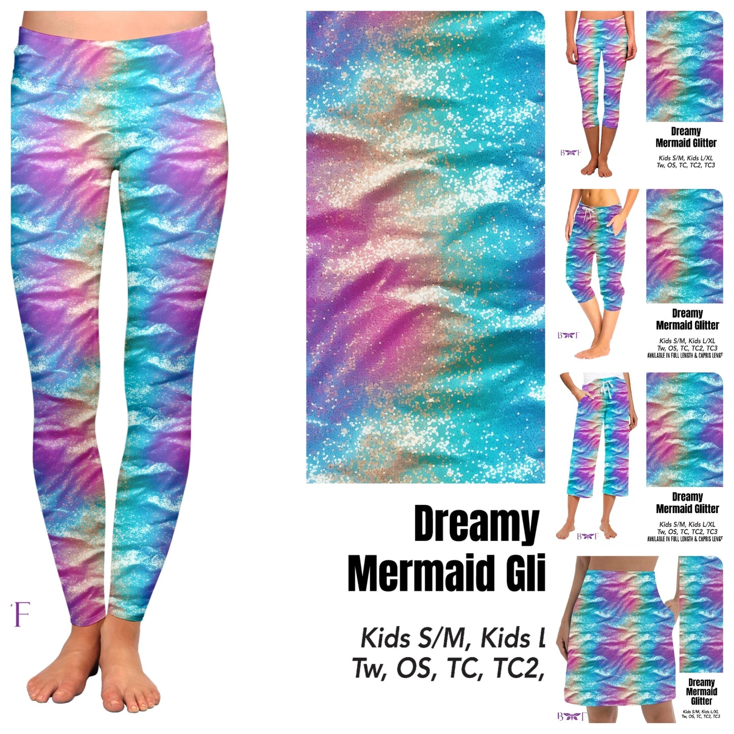 Dreamy Mermaid Glitter