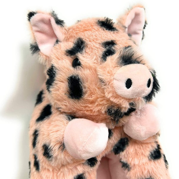 Pig Belly Hugs - Kids' Cute Plush Animal Slippers