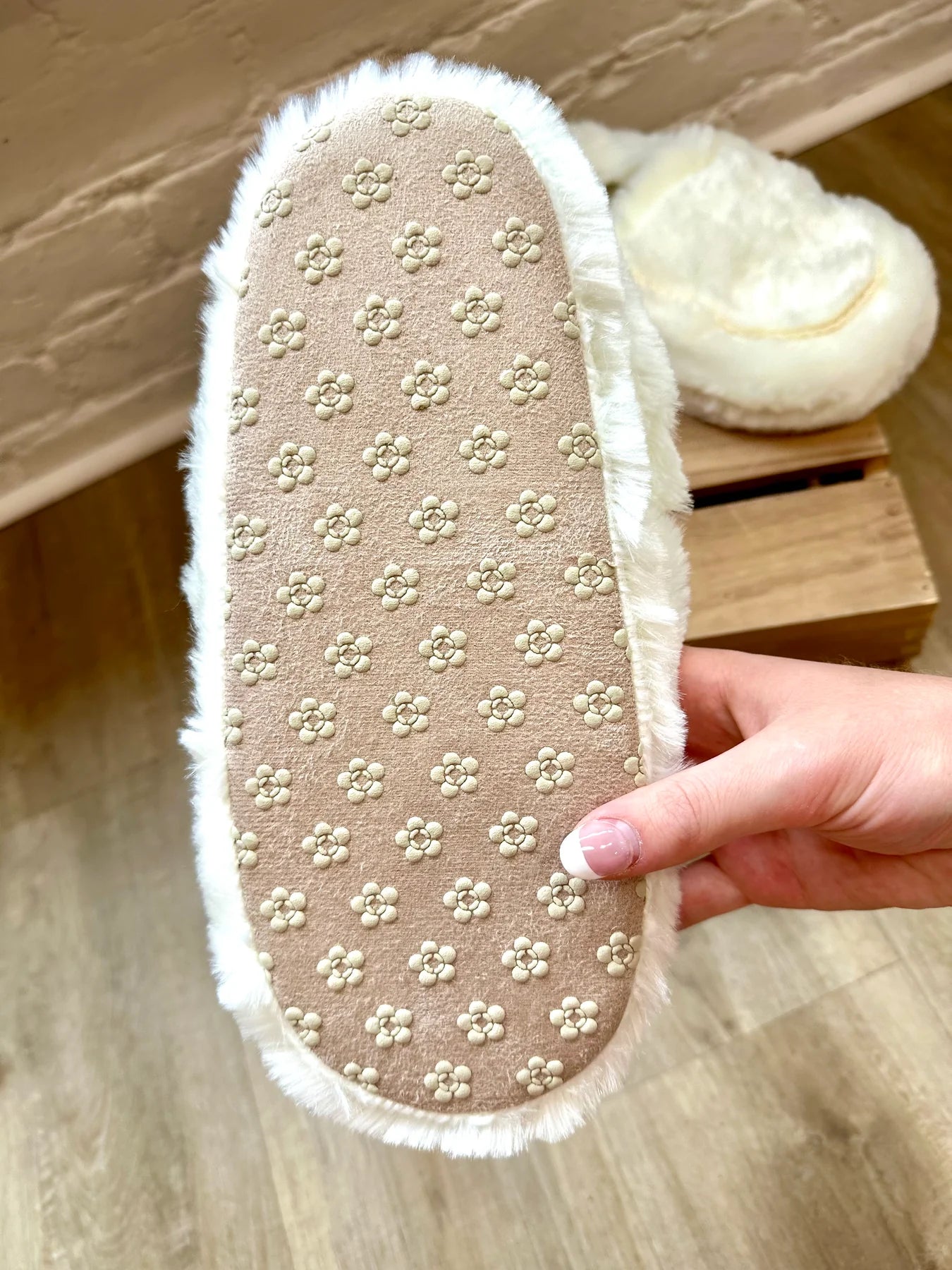 Heatable Cozy Lavender Slippers