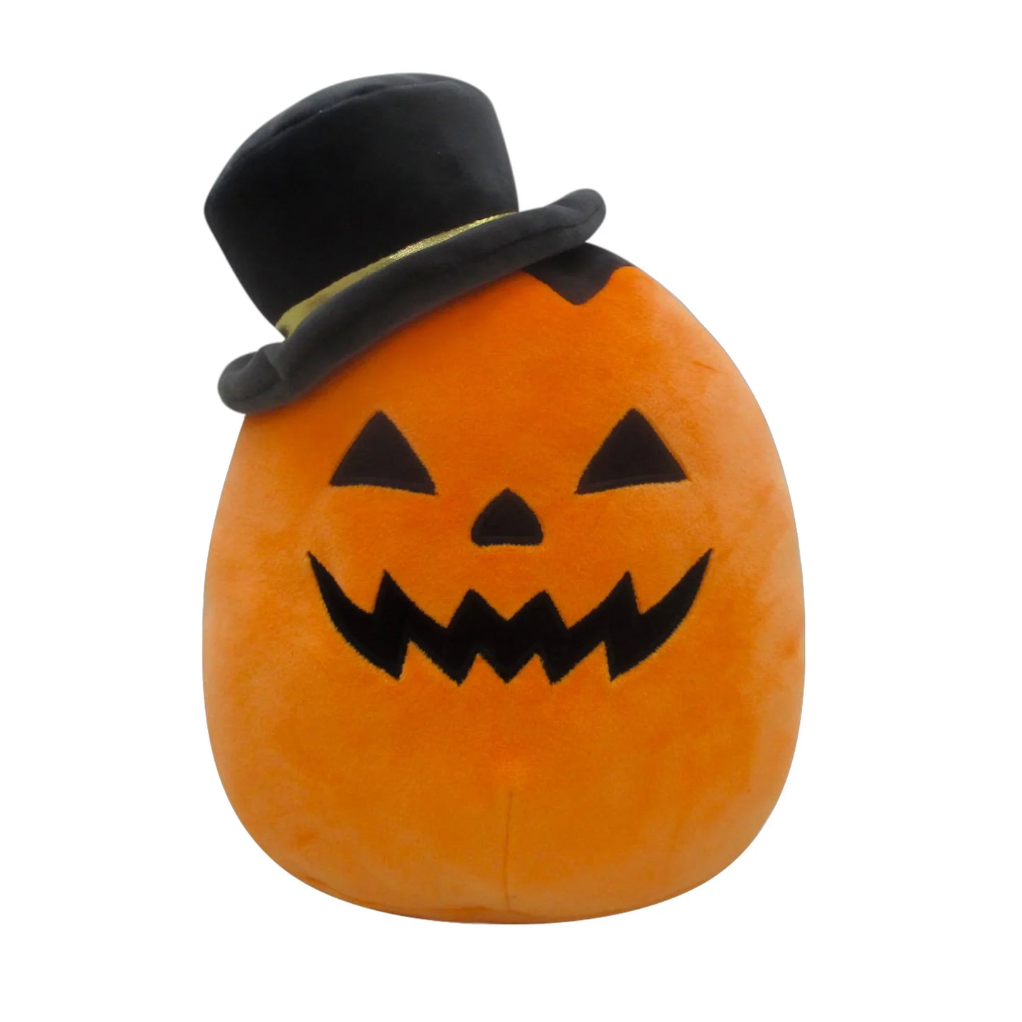 Squishmallows Riba the Jack O Lantern Wearing A Black Hat 16" 2023 Halloween Collection Stuffed Plush