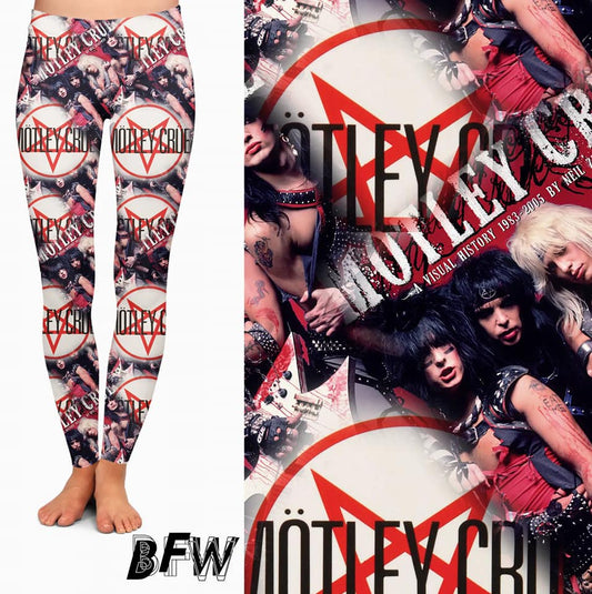 Motley Crue leggings, lounge pants and joggers