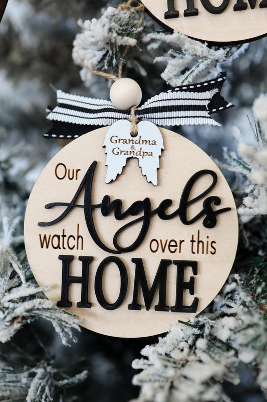 Custom PERSONALIZED ANGEL Ornament (PREORDER- Arrives in 4-5 wks)