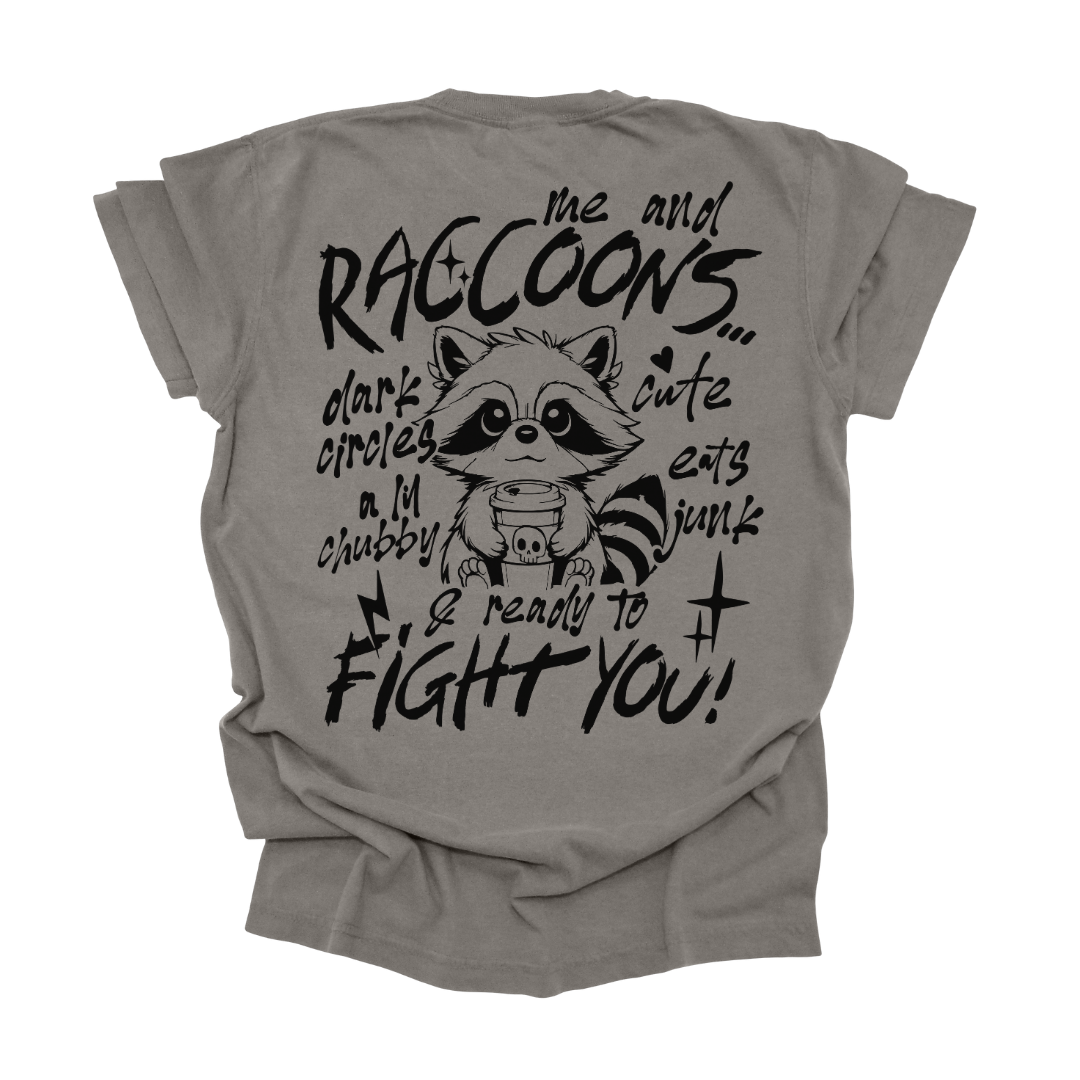 Me & Raccoons Graphic Tee