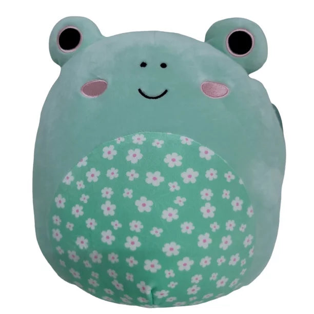 Squishmallows Fritz the Frog with Floral Belly 11" 2023 Easter Edition Stuffed Plush