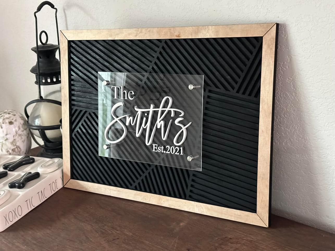 Custom Personalized 3D Signs (Preorder - Ships in 4-5 Weeks)