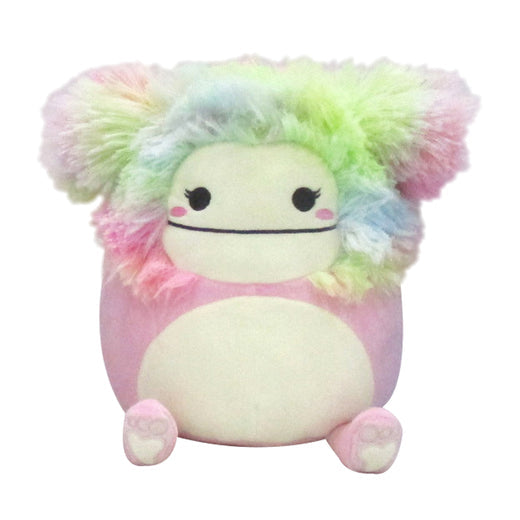 Squishmallows Caparinne the Bigfoot with Rainbow Hair 7.5" Stuffed Plush