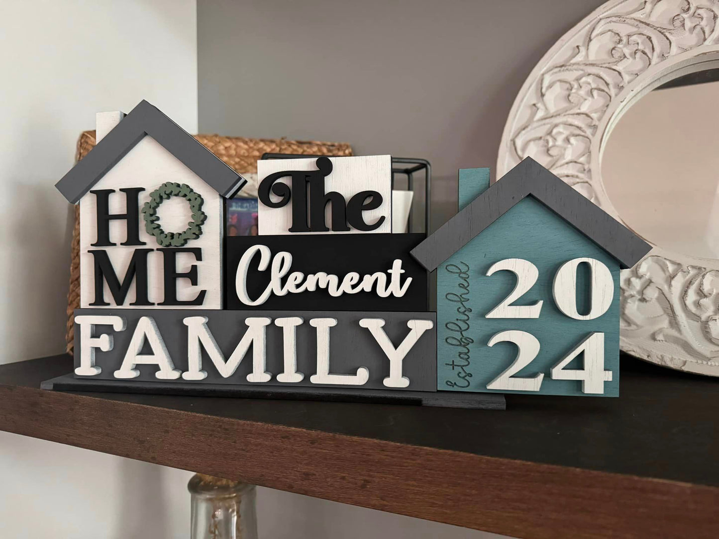 Custom Personalized House Sign (PREORDER- Arrives in 4-5 wks)