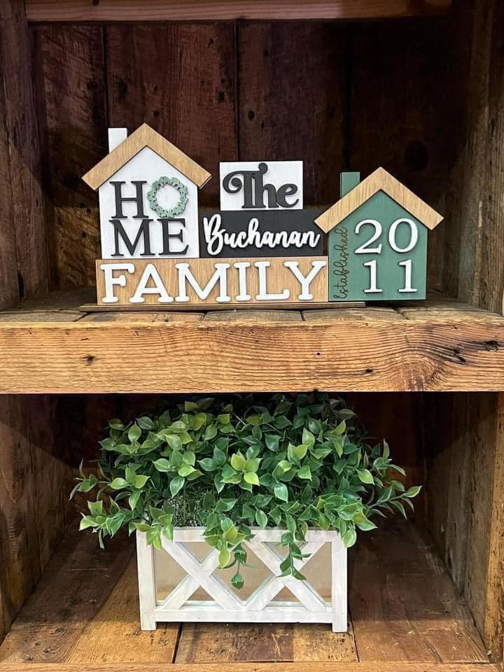 Custom Personalized House Sign (PREORDER- Arrives in 4-5 wks)