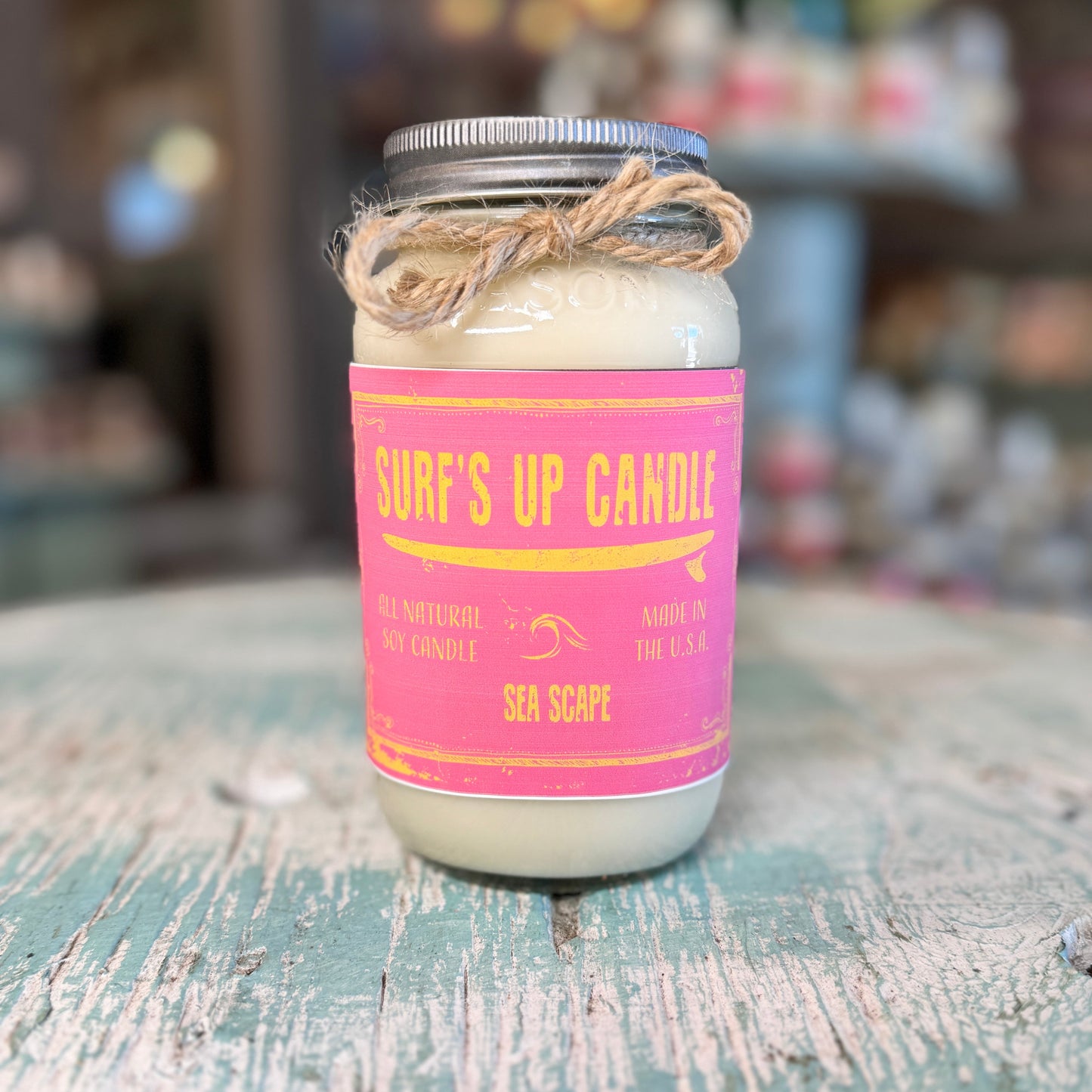 Sea Scape Mason Jar Candle - Original Collection