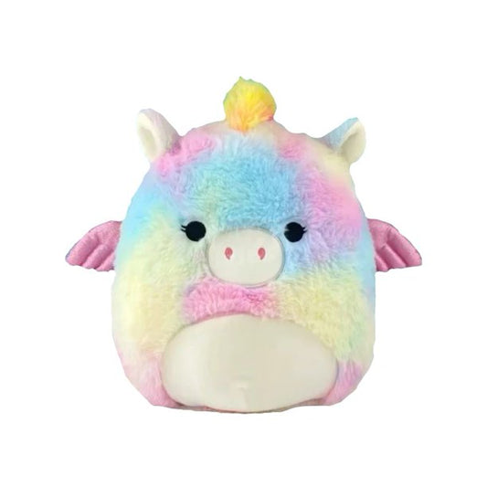 Squishmallows Fuzzamallow Paisley the Tie-Dye Pegasus 12" Ultra Rare Stuffed Plush