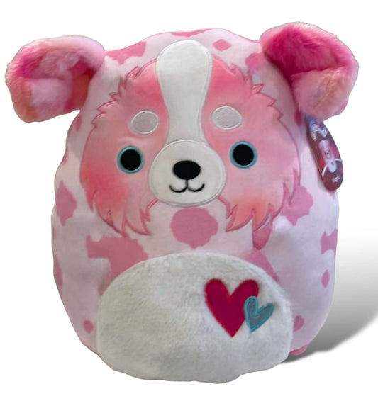 Squishmallows Magnis the Australian Shepherd 14" Valentine Stuffed Plush