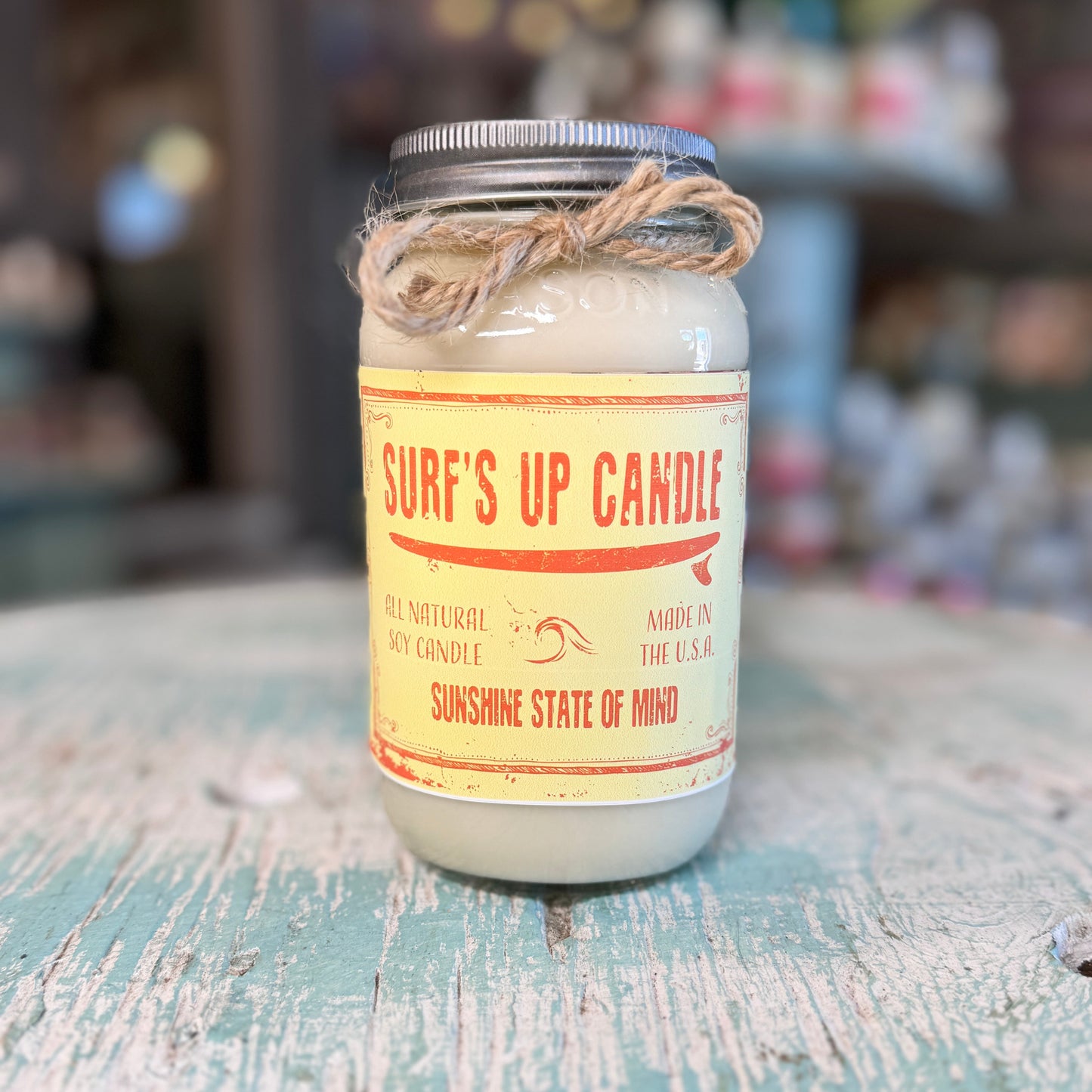 Sunshine State Of Mind Mason Jar Candle - Original Collection