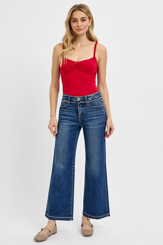 RISEN Tummy Control Bootcut Jeans Plus Size