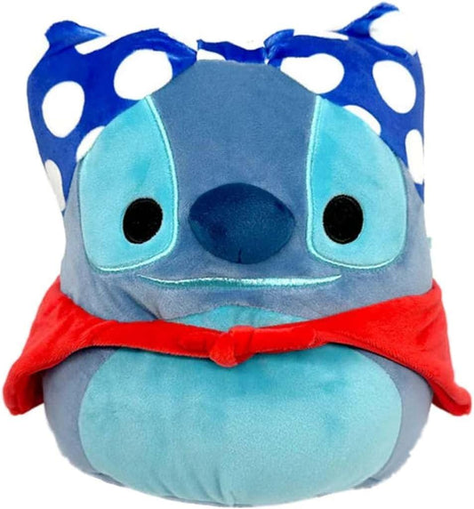 Squishmallows Stitch Super Hero on Head 8" Disney Edition Stuffed Plush