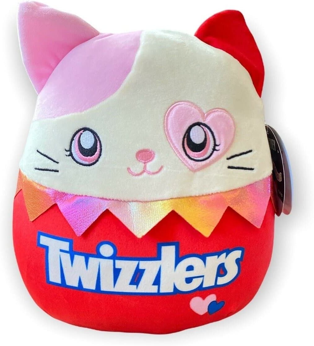 Squishmallows Karina the Cat Valentine's Scented Twizzlers 12" Stuffed Plush