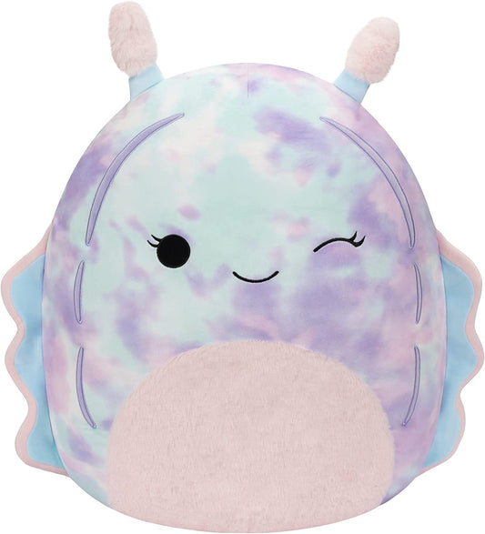 Squishmallows Dottie Pink and Blue Tie-Dye Sea Slug 14-Inch Stuffed Plush