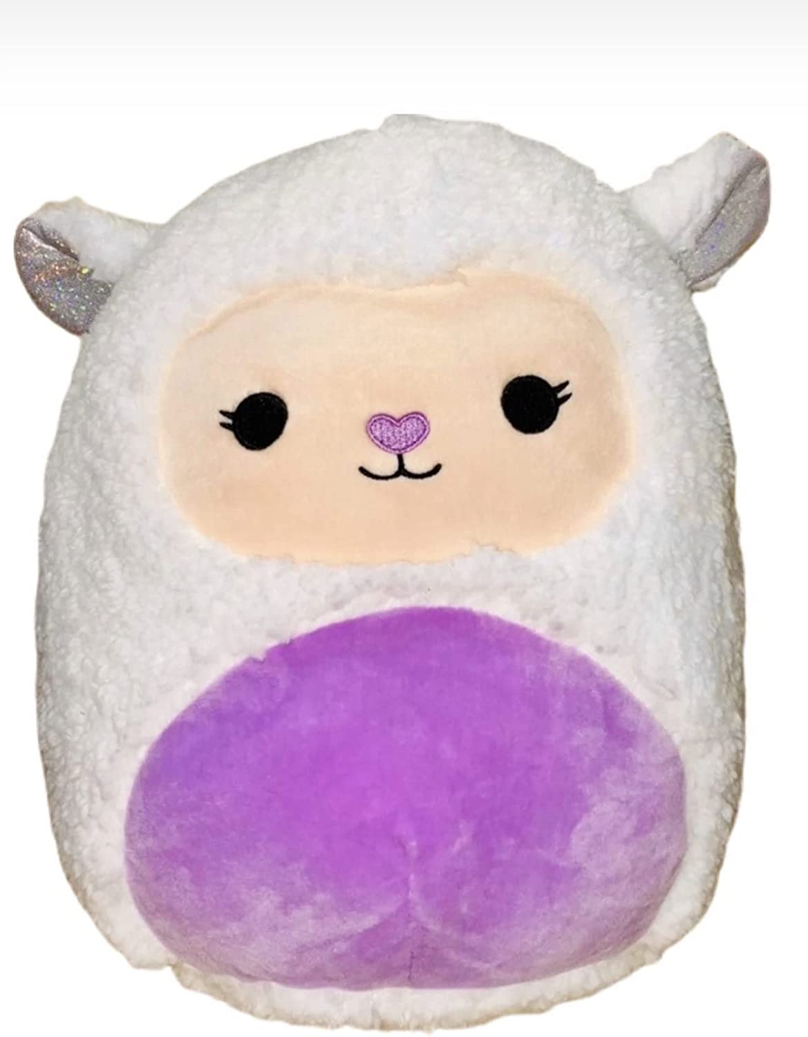 Squishmallows Fuzzamallow Sophie the Lamb 12" Stuffed Plush