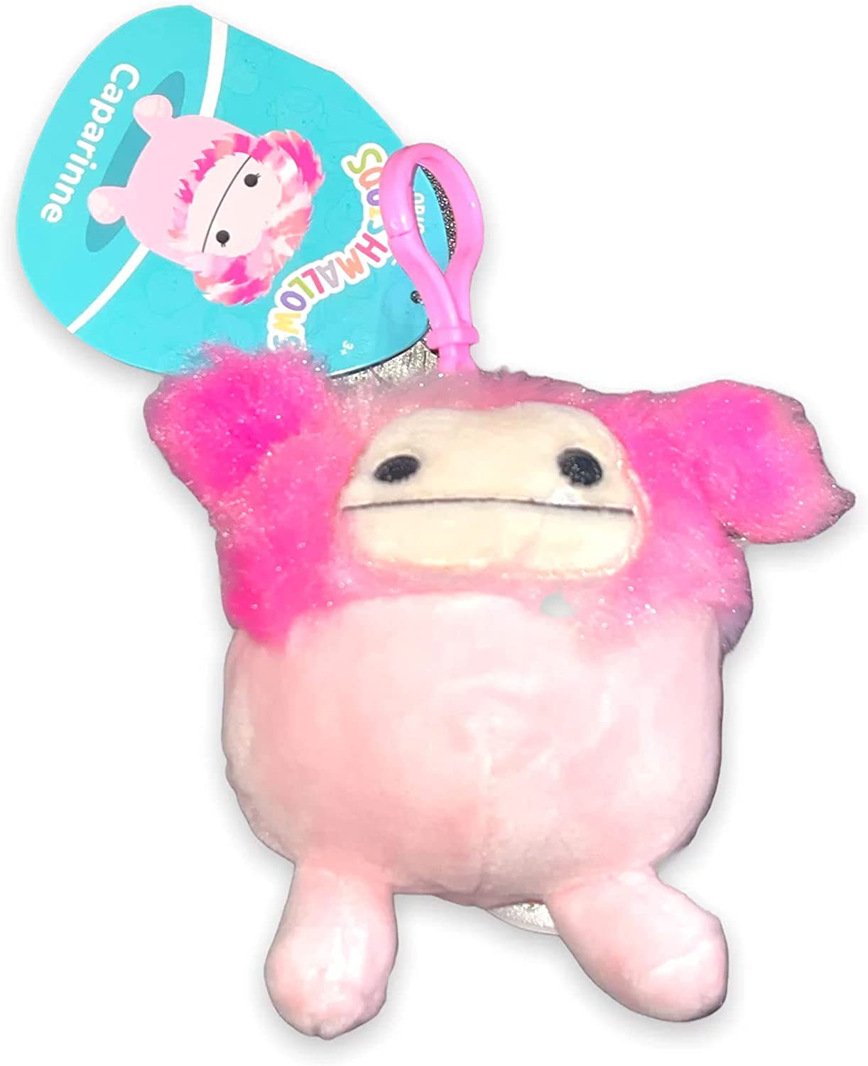 Squishmallows Caparinne the Bigfoot 3.5" Clip 2023 Spring Release Stuffed Plush