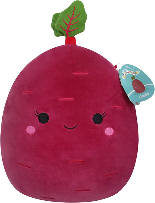 Squishmallows Claudia Purple Beet 12" Stuffed Plush