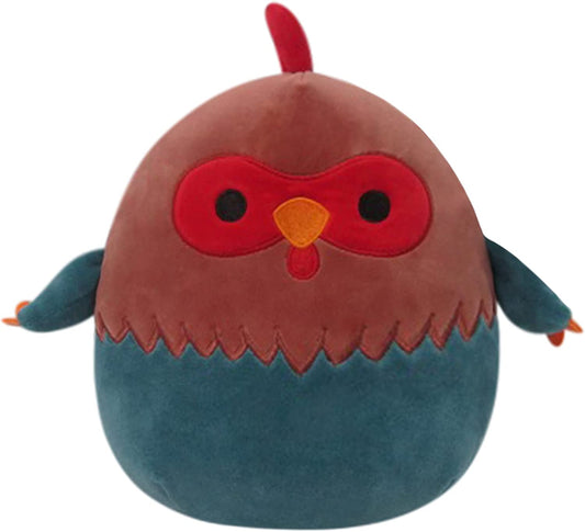 Squishmallows Reed Red and Blue Rooster 8" Stuffed Plush