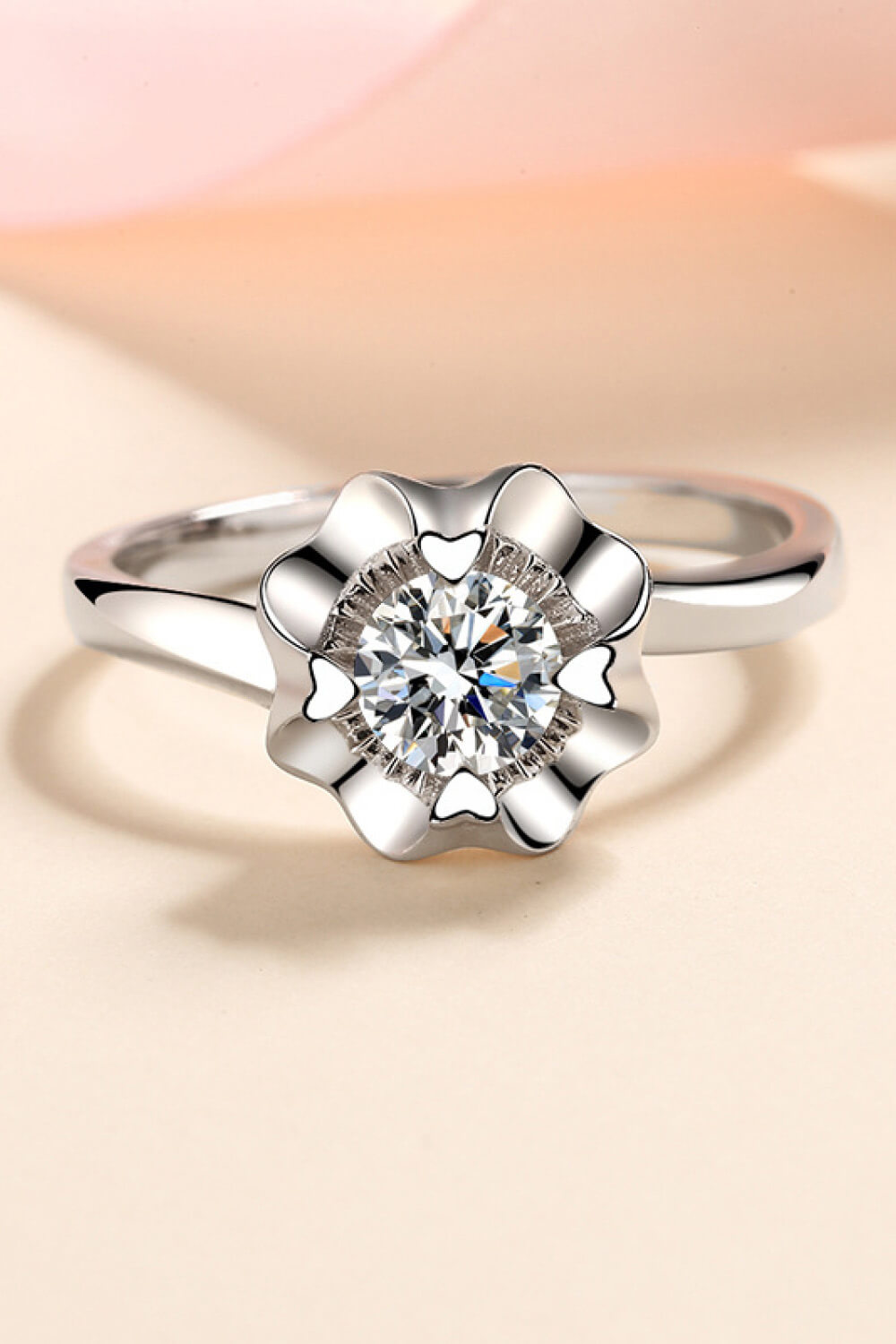 Life Is So Good Moissanite Ring