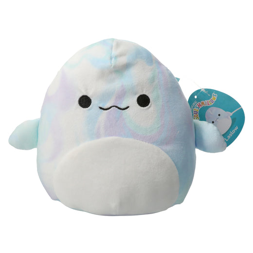 Squishmallows Laslow the Beluga Whale 8" Stuffed Plush