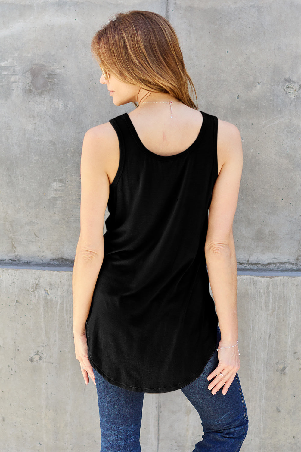 Basic Bae Bamboo Round Neck Tank