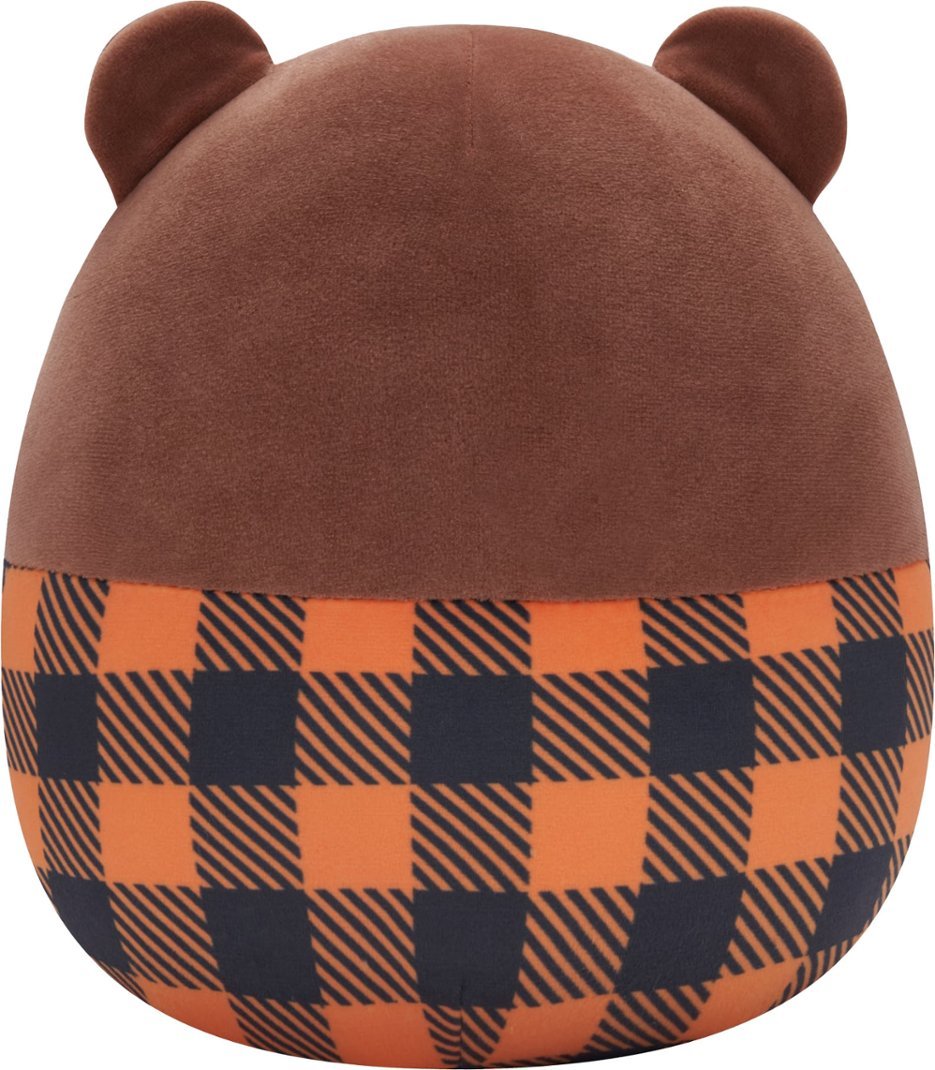 Squishmallows 16" Omar Harvest Squad Brown Bear in Jacket