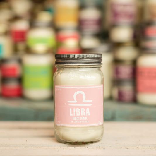 Libra Endless Summer Mason Jar - Zodiac Collection