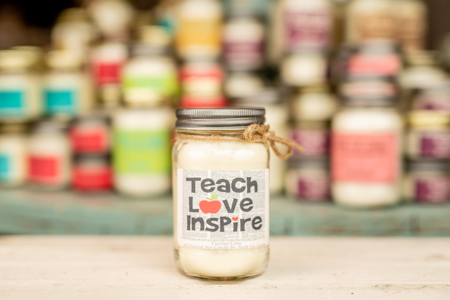 Teacher Appreciation Mason Jar Candle