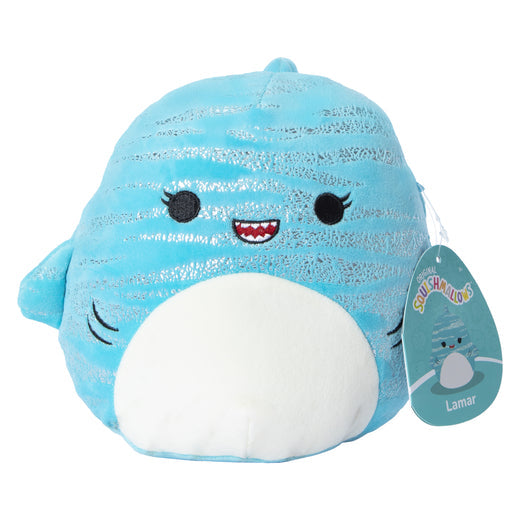 Squishmallows Lamar the Gradient Blue Shark 7.5" Stuffed Plush