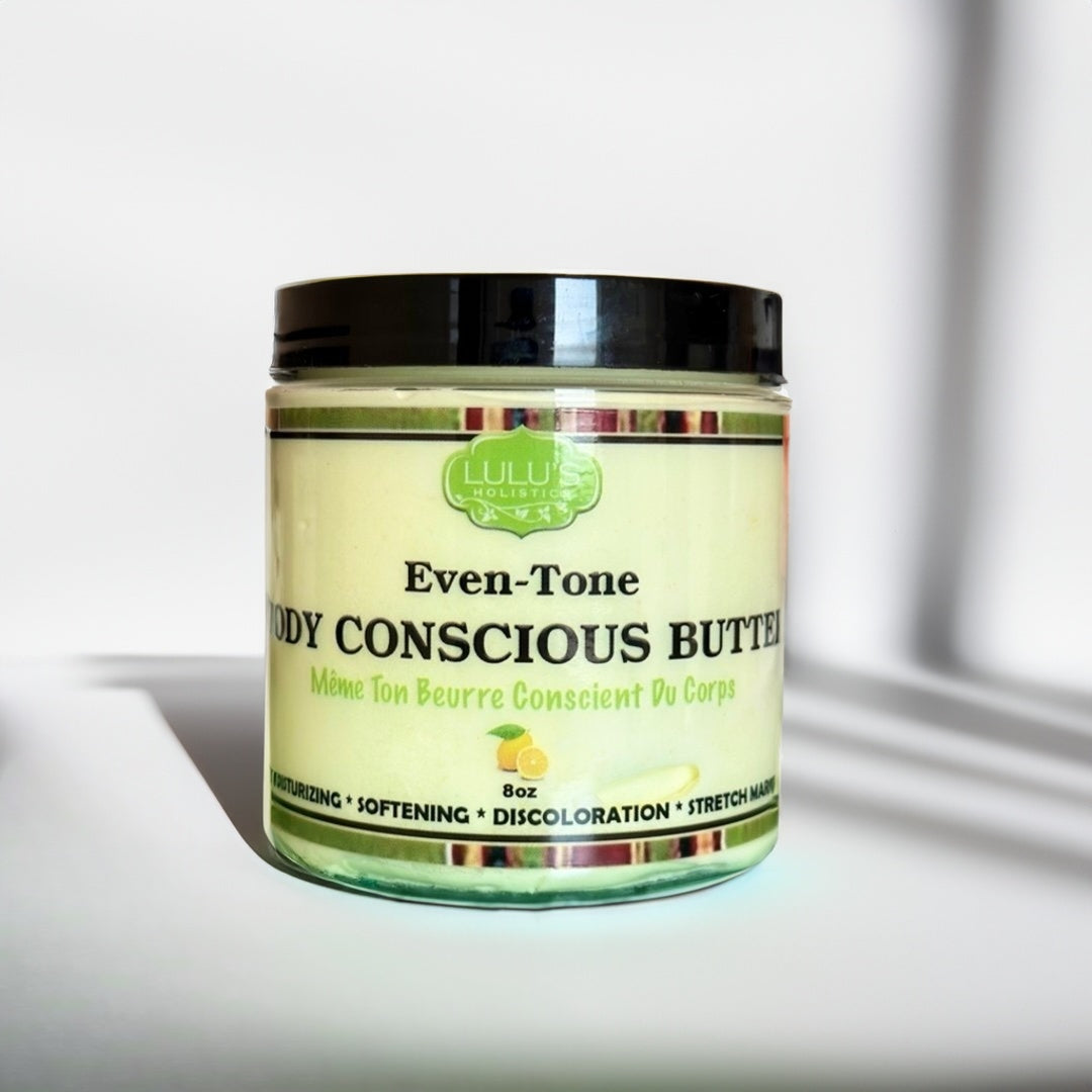 Lemon Turmeric Body Conscious Butter for Even Skin Tone and Radiance