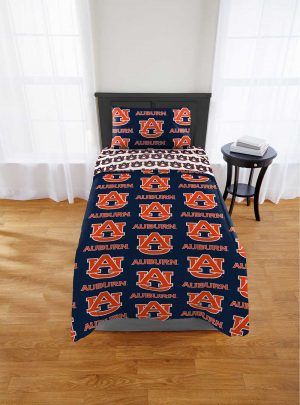 Auburn Tigers Rotary Twin Bed in Bag