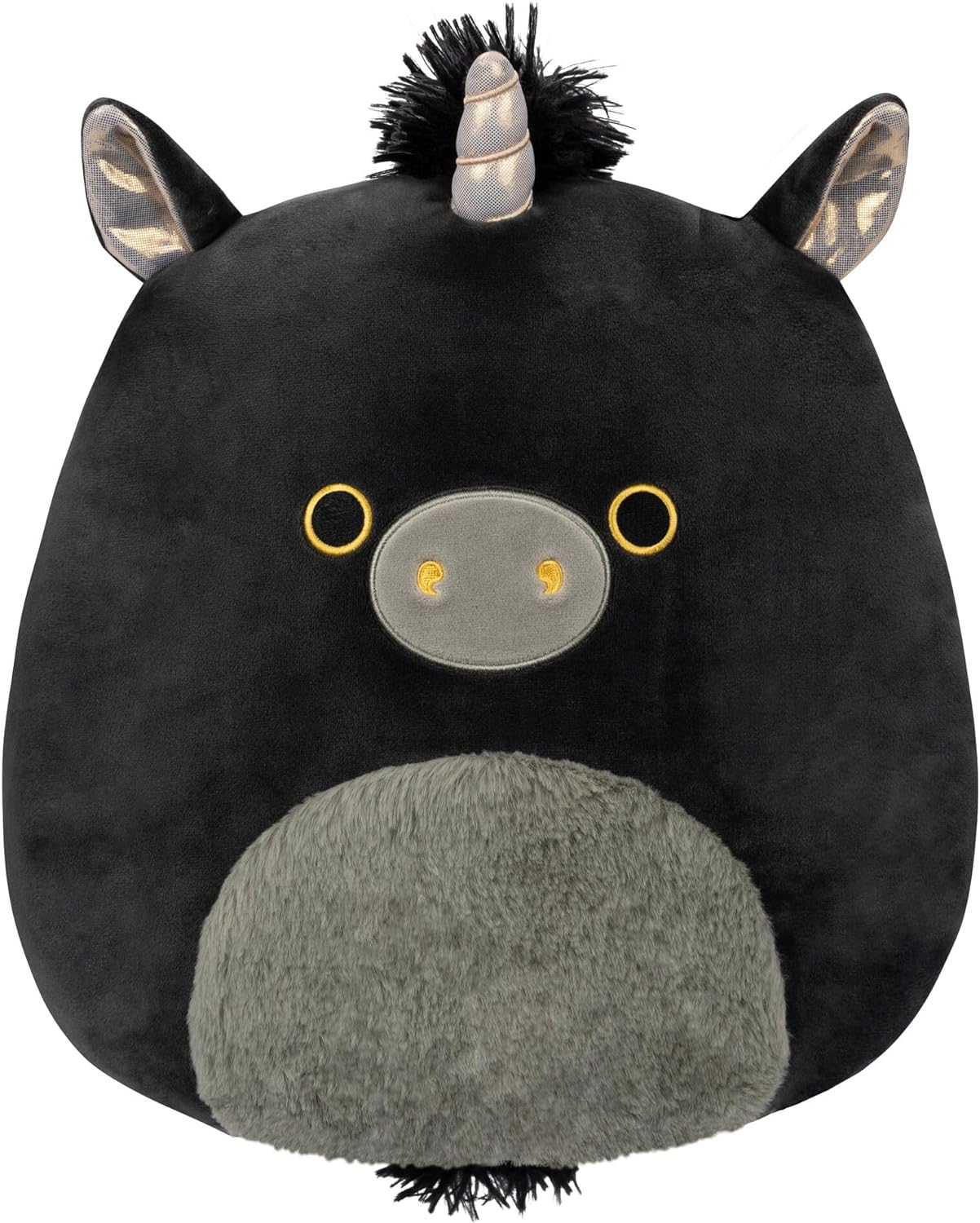 Squishmallows Nicolita the Black Unicorn 12" Stuffed Plush