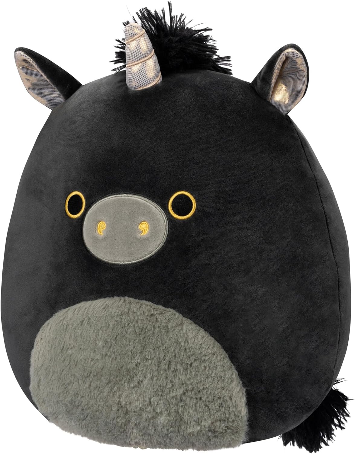 Squishmallows Nicolita the Black Unicorn 12" Stuffed Plush