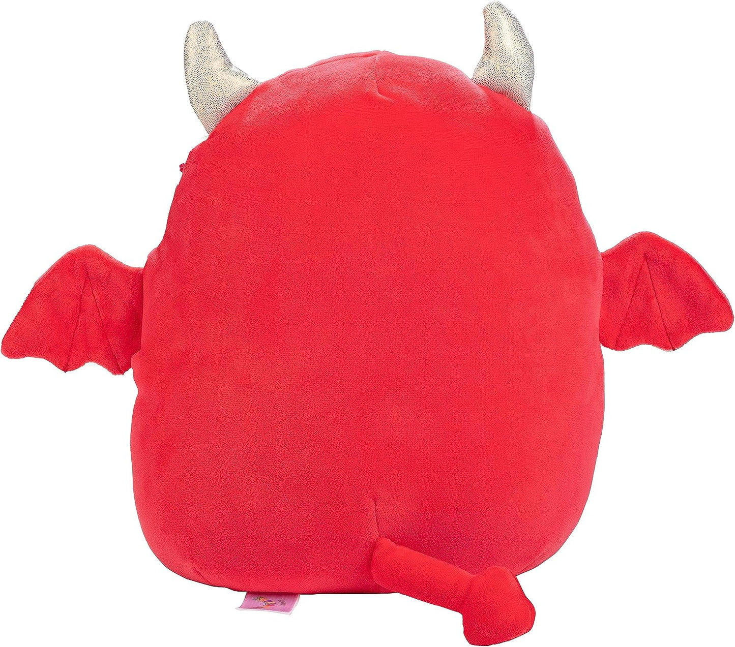 Squishmallows Karlie the Devil Bat Winking Eye with Gold Shimmering Horns & Wings 12" 2023 Halloween Collection Stuffed Plush