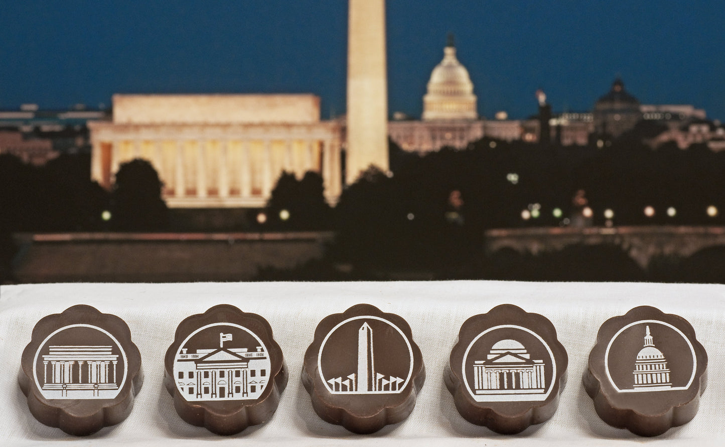 Washington DC Monuments Chocolates