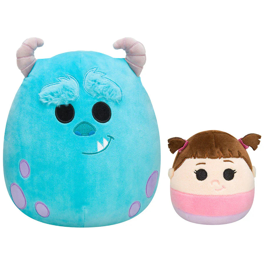 Squishmallows Disney Sully & Boo 10 Inch + 4 Inch Stuffed Plush