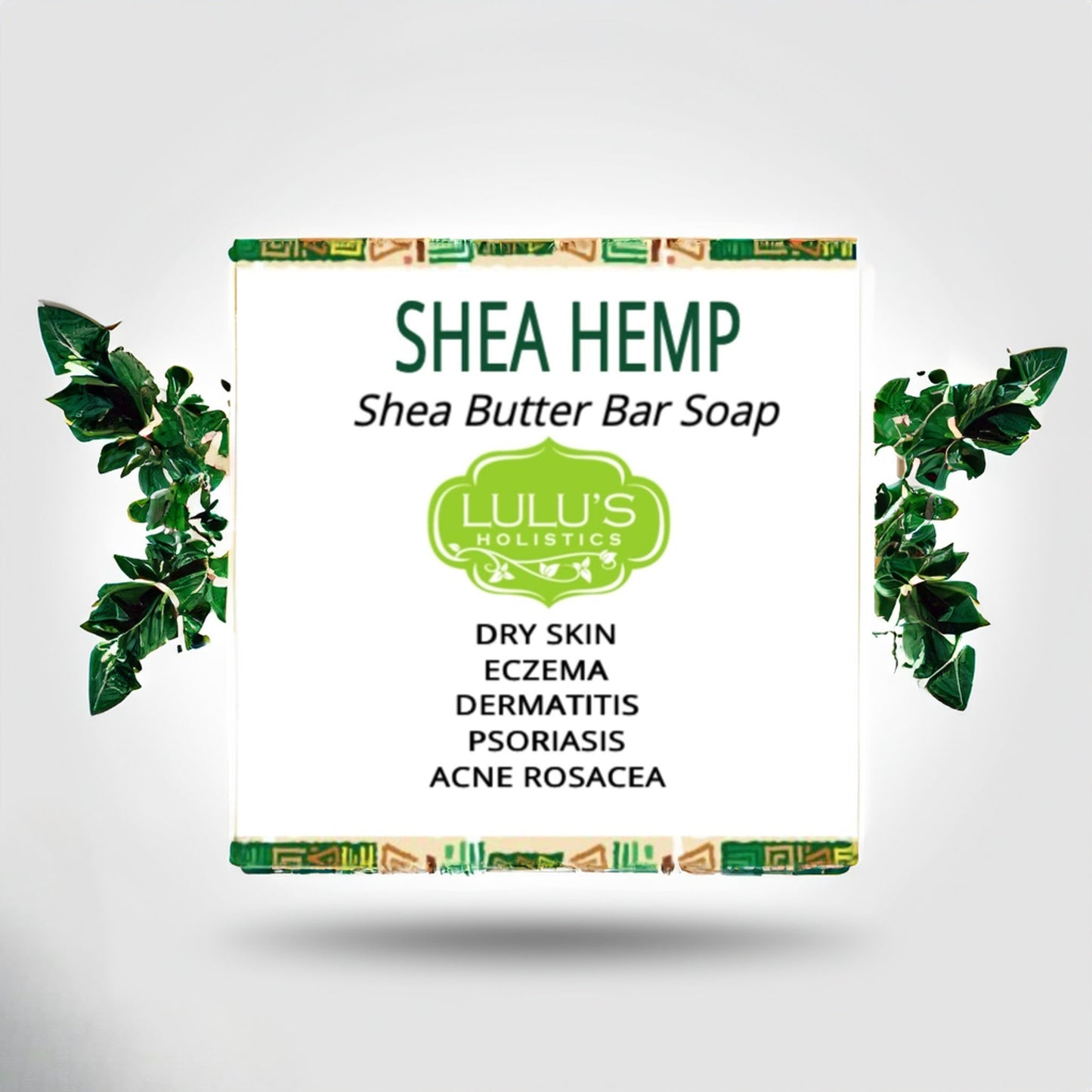 Hemp Seed Oil Shea Butter Bar Soap for Nourished, Soothed, and Hydrated Skin