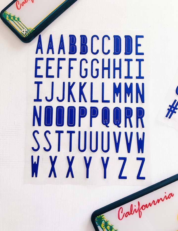 Alphabet Sticker Pack