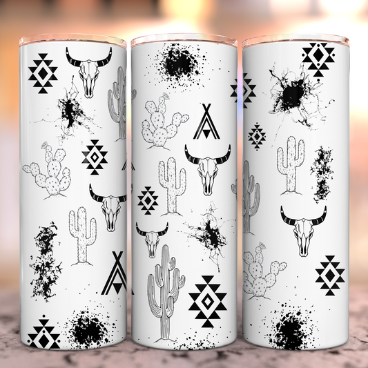 Aztec Western Stainless Steel Tumbler