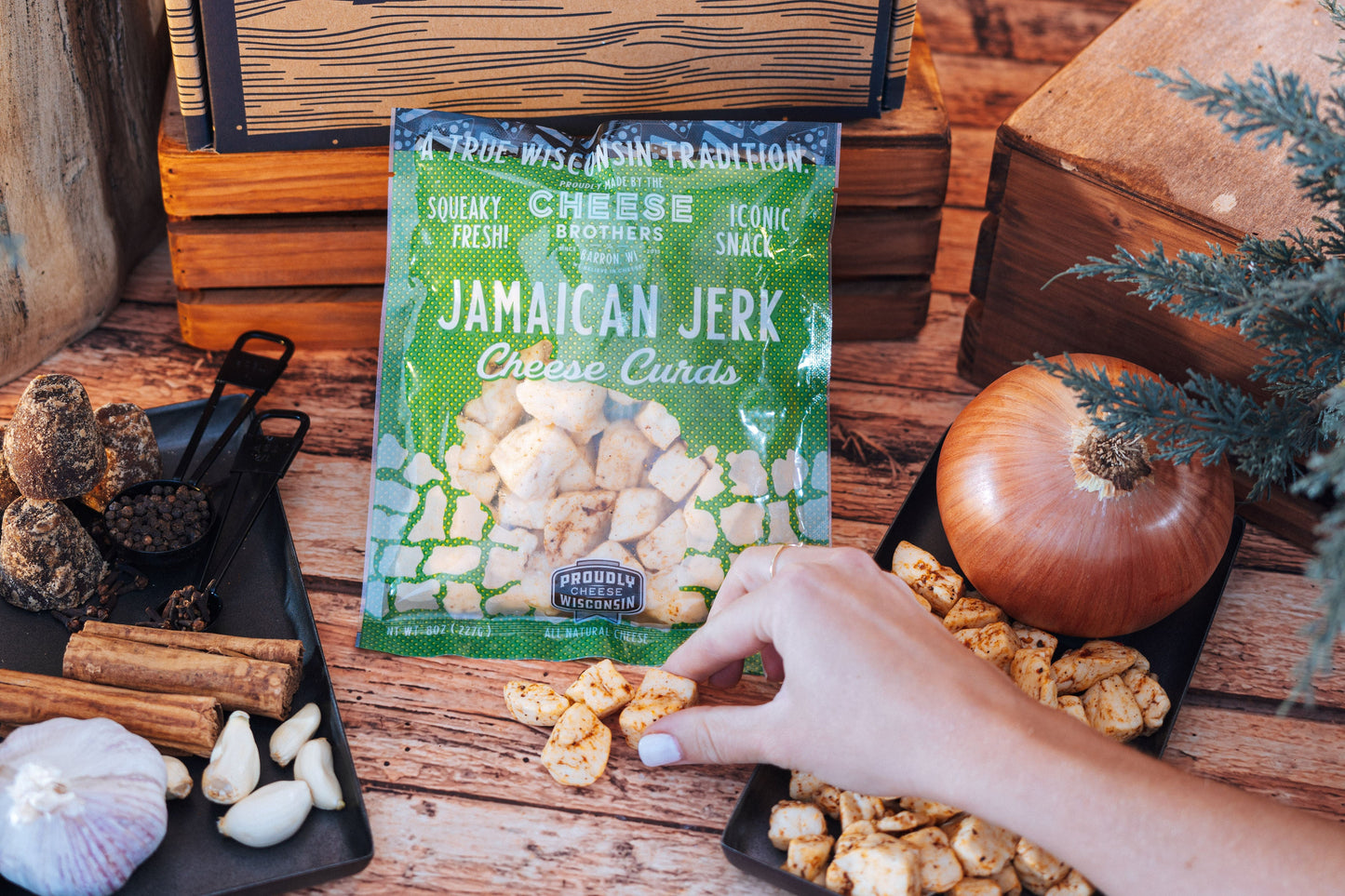 Jamaican Jerk Cheese Curds *Ships Fresh Daily*