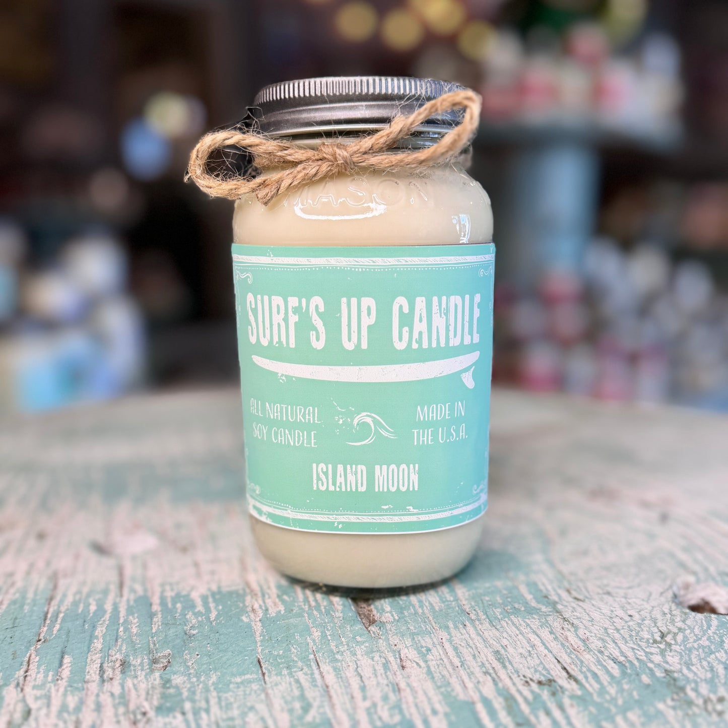 Island Moon Mason Jar Candle - Original Collection